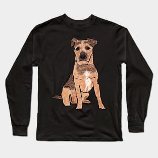 Patterdale Terrier Long Sleeve T-Shirt